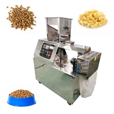 Αγορά Εργοστάσιο Snack Bar Twin Screw Corn Puff Snack Extruder Machine 5.5kw ηλεκτρονική κατασκευή